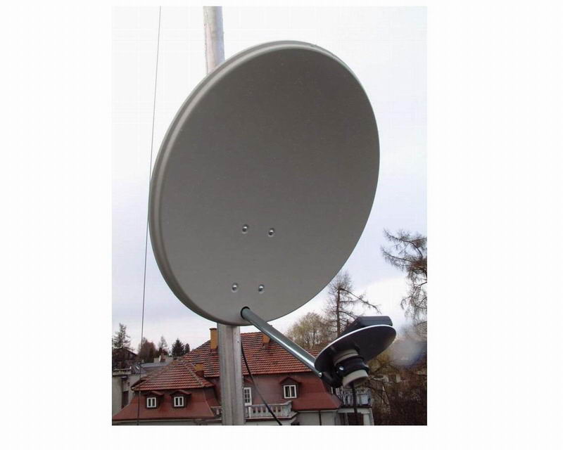 Antena paraboliczna 22dBi/70cm z konwerterem -  WYSPRZEDAŻ